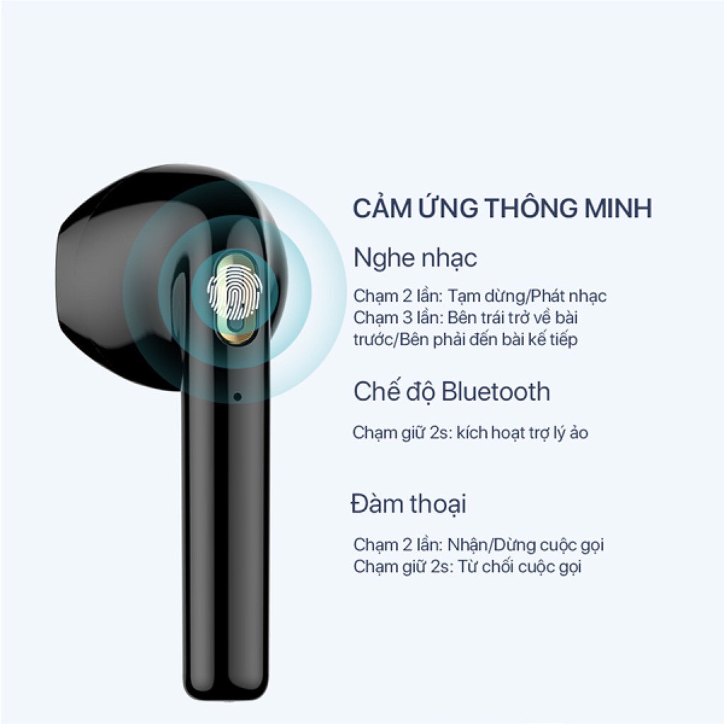 Tai Nghe Không Dây ACOME Airdots T2 Bluetooth 5.0 TWS Semi In-Ear Chống Nước IPX4, Play time 18h