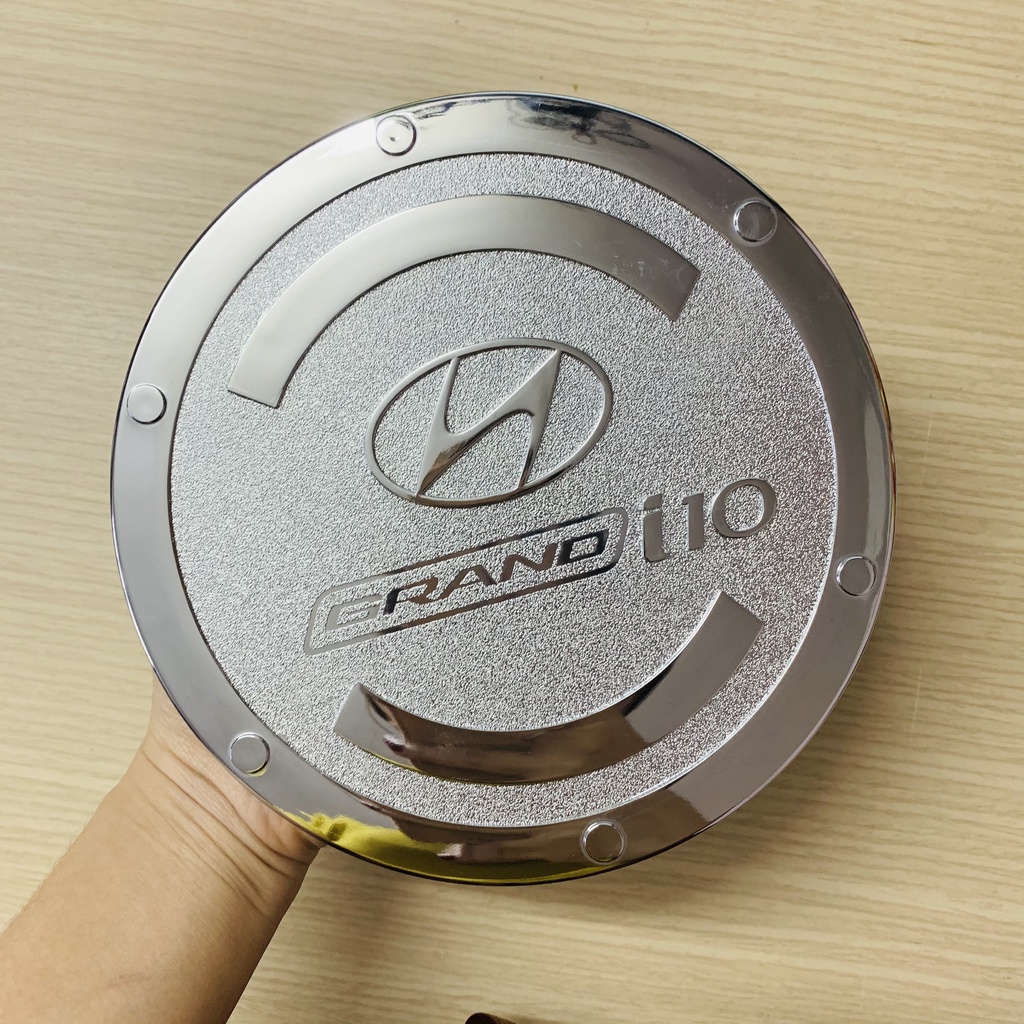 Ốp Nắp Bình Xăng Hyundai Grand I10 2014-2018, Nắp Xăng Grand i10 Hatchback