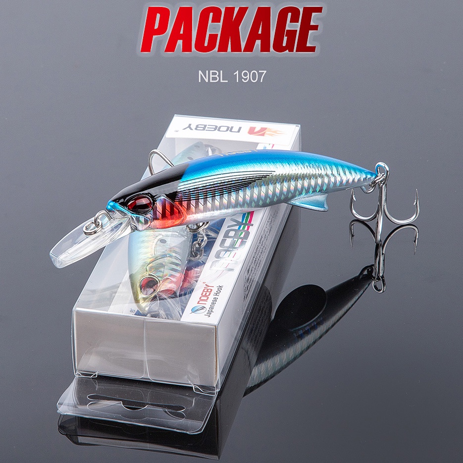 Mồi câu cá nhân tạo cứng 9cm/ 46g 11cm/ 60g