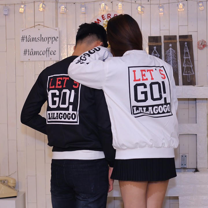 Áo khoác cặp đôi nam nữ kaki chống nắng cao cấp Let's Go - June Shop