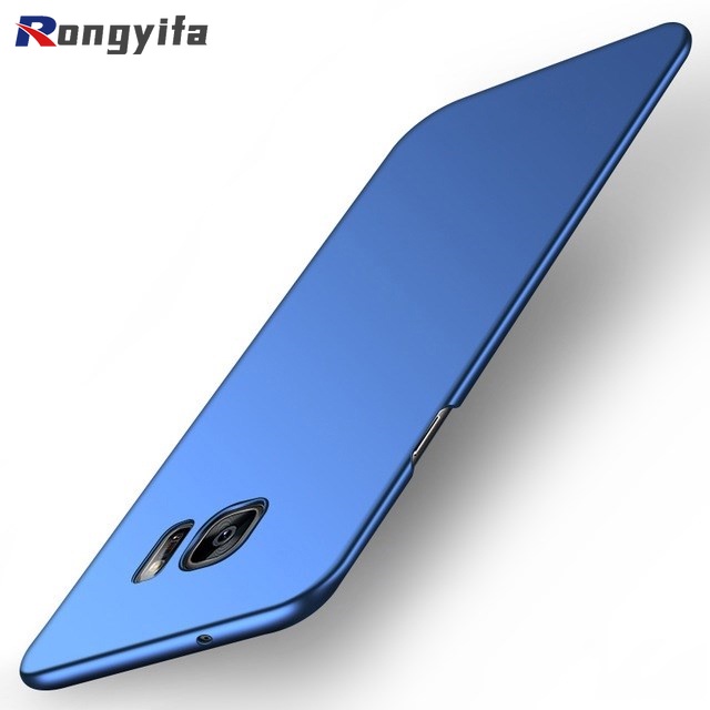 Ốp Điện Thoại PC Cứng Siêu Mỏng Chống Sốc Cho Samsung Galaxy S9 S8 Plus S7 S10e S20 FE S10 5G S7 S6 Edge S6Edge Plus