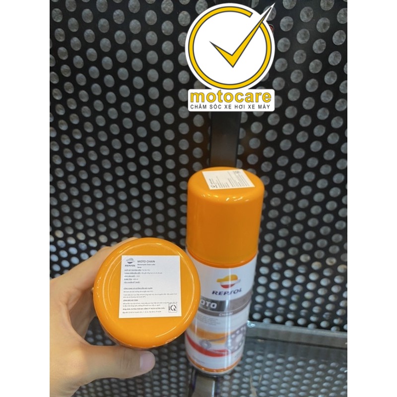 Dưỡng sên REPSOL Moto Chain Lube / Dung tích 400ml [CHĂM SÓC XE HƠI XE MÁY SÀI GÒN]