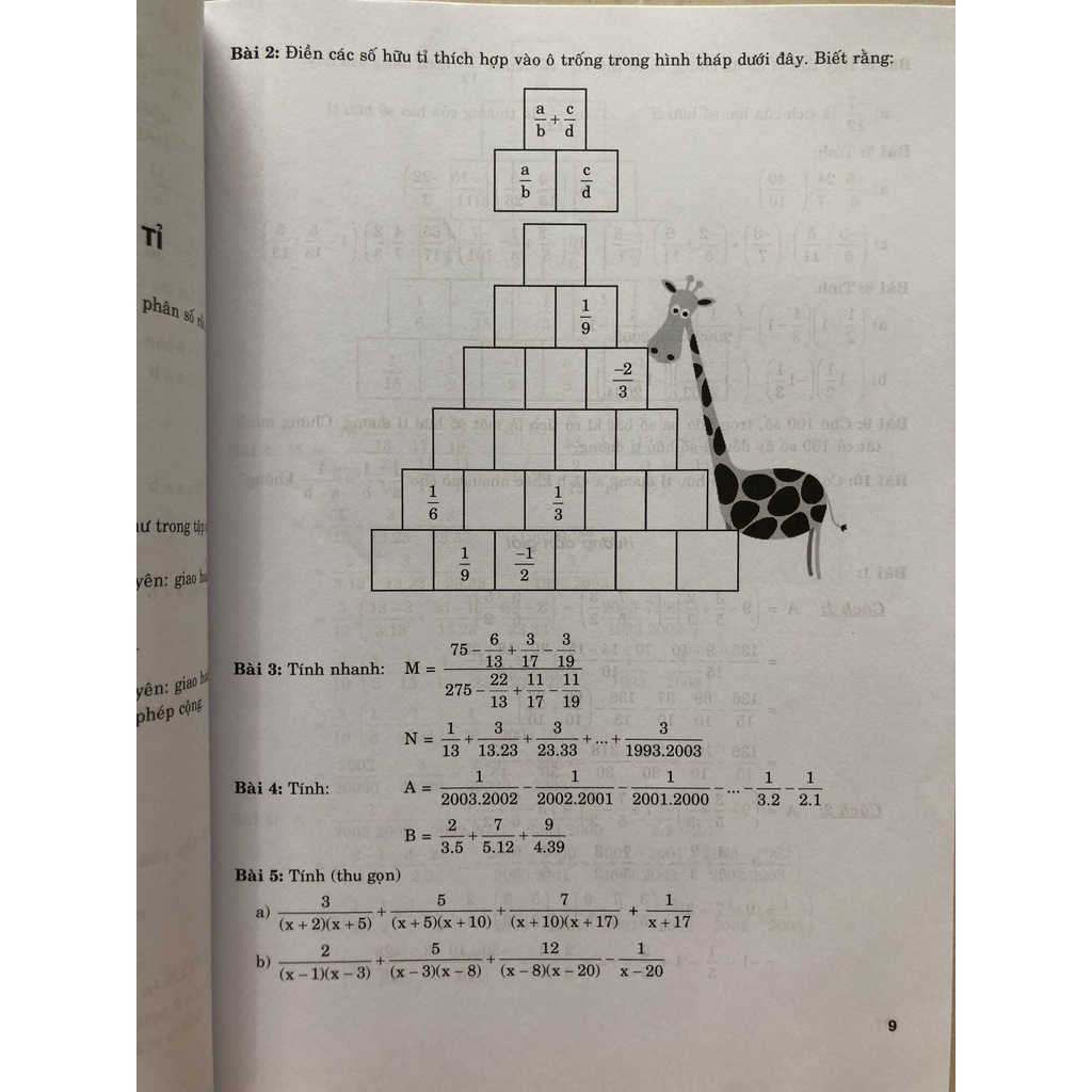 Sách - 500 bài tập cơ bản và nâng cao Toán 7