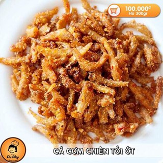 Cá Cơm Tỏi Ớt Chiên Giòn 300gr