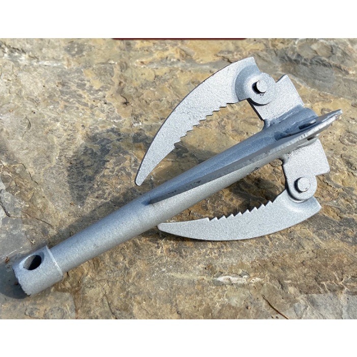 Móc Mỏ Leo 4 Cạnh Dọn Lục Bình Chà Cỏ Cây Tạo Bãi Câu Cá - đep - Màu trắng 2021