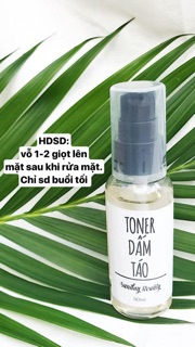 Toner dấm táo handmade