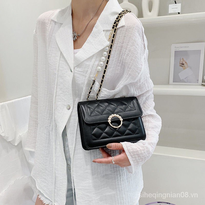 Túi đeo chéo mini da Pu nhỏ xinh thời trang 2022 cho nữ túi xách mini túi dáng vuông