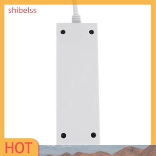 （ʚshibelss）USB 4 Port Multifunction Charger Quick Charging 5V 2A Extension Socket(EU)