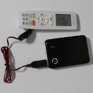 Dây cáp nguồn usb thay thế 2 cái cho pin aa