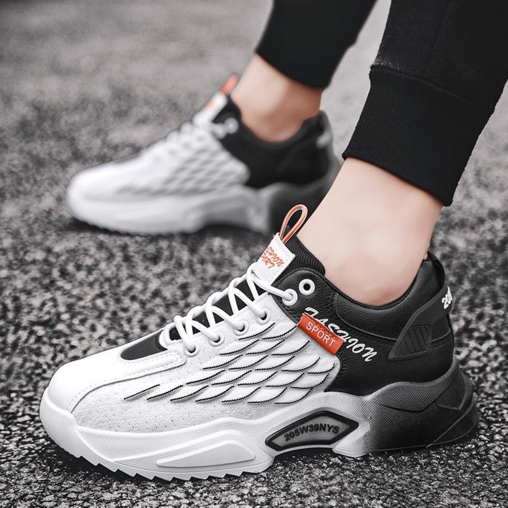 Giày nam phối màu loang vảy sóng siêu ngầu phong cách 2022