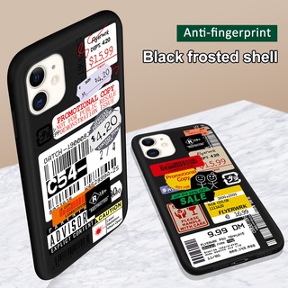 Ốp điện thoại TPU nhám trong suốt hình rap hiphop cho iPhone XR X iPhone 7 Plus 8 Plus iPhone XS Max 6S 6 Plus 5 4