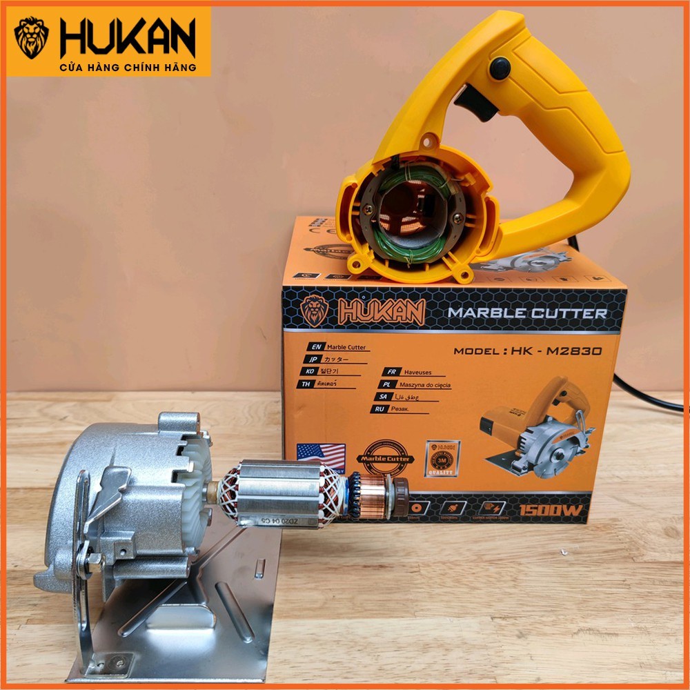 Máy cắt gạch HUKAN HK-M8066  công suất lớn 1500W. Máy cắt gạch bảo hành 6 tháng chính hãng
