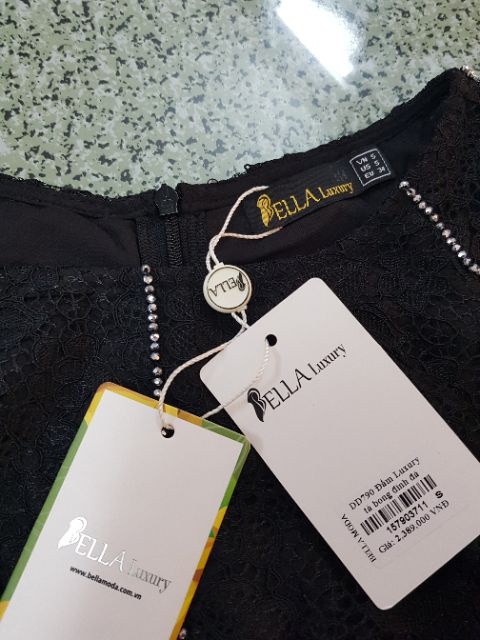 Đầm dự tiệc Bella luxury sz S newtag