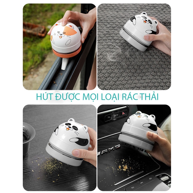 THIẾT BỊ LÀM SẠCH BÀN PHÍM MINI CẦM TAY - MÁY HÚT BỤI VACUUM SWEEPER