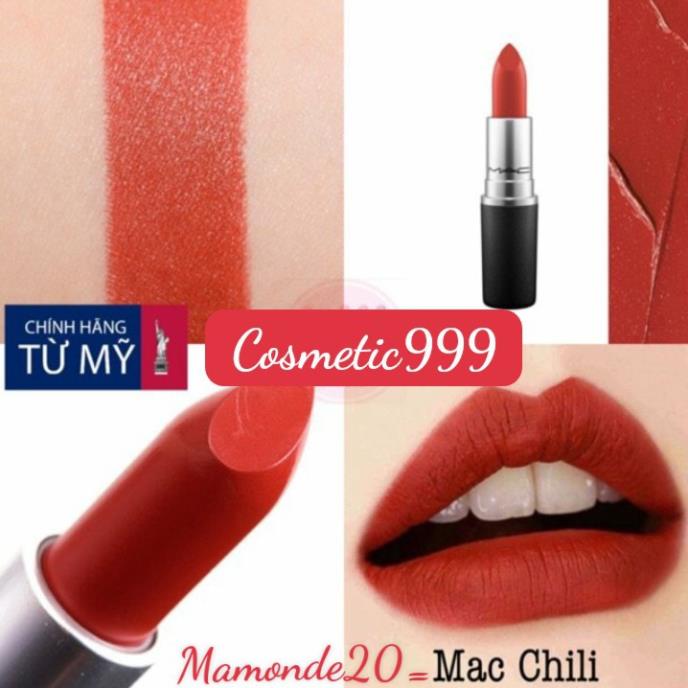 (auth 100% ) son bút chì mamonde 20 đỏ đất=mac chili -cosmetic999 *