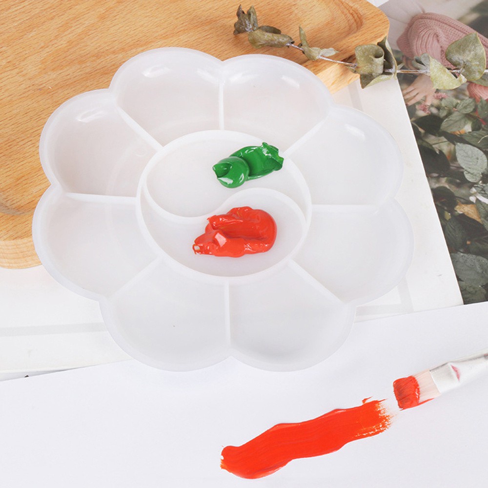Khay Đựng Màu Vẽ Bằng Nhựa Màu Sắc 81 Cái