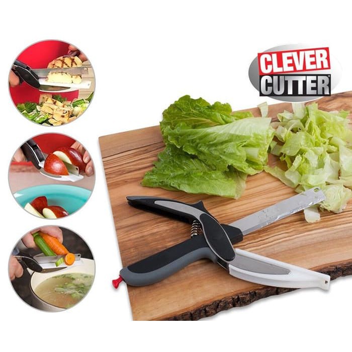 Kéo Cắt Thực Phẩm Thông Minh 3 in 1 Clever Cutter