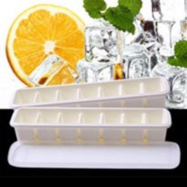 set 2 khay làm đá có nắp 2064