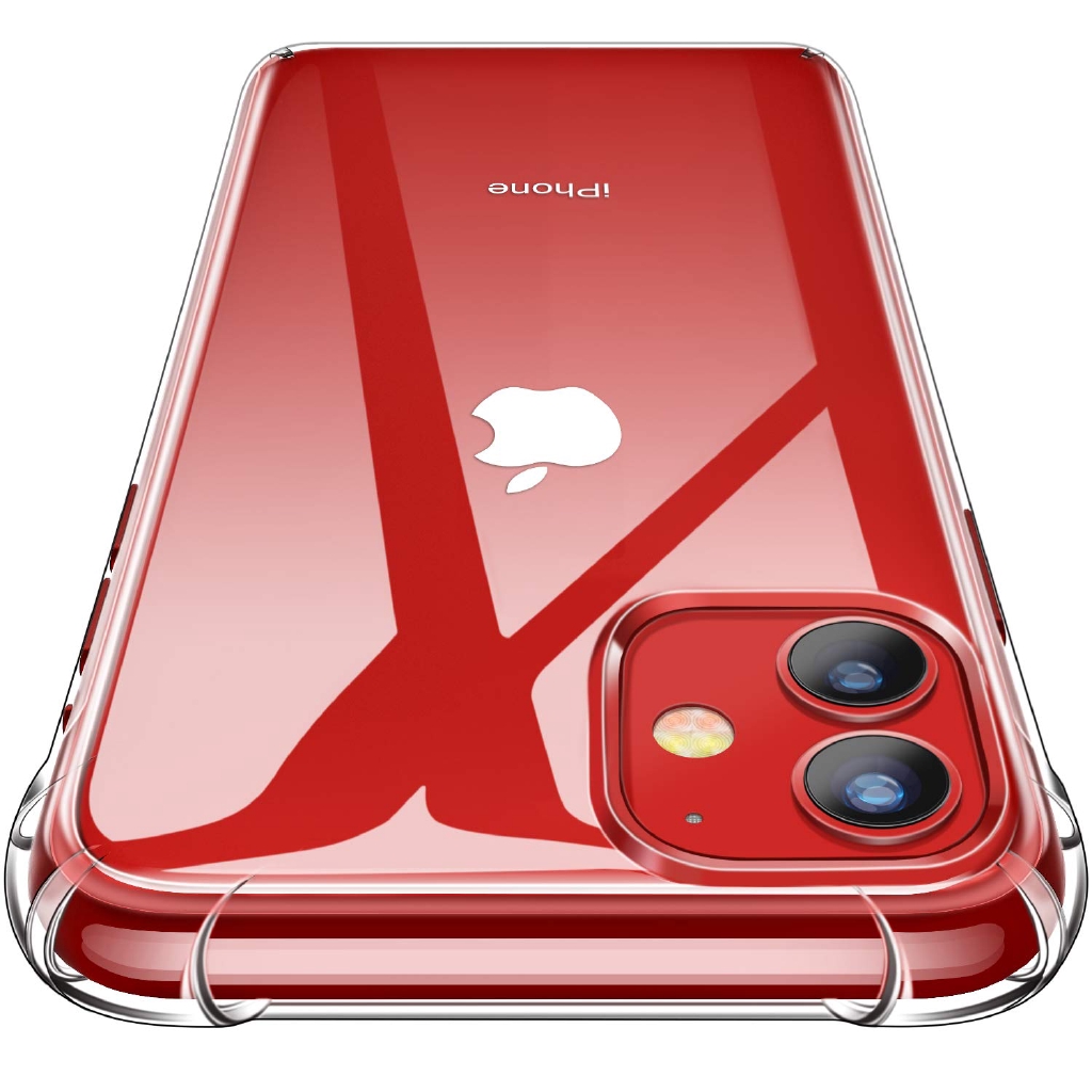 Ốp điện thoại TPU mềm trong suốt chống va đập cho iphone 11 Pro Max 6 7 8 Plus X XR XS | BigBuy360 - bigbuy360.vn
