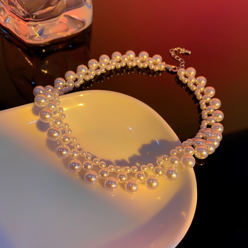 Choker Vòng Cổ Hàn Quốc Siêu Đẹp Cực Sang Đi Dự Tiệc Sang Chảnh Mainia Shop