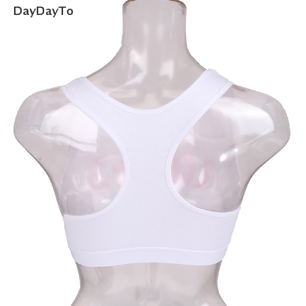Áo Ngực Thể Thao Dây Bản Rộng Bằng Cotton In Chữ Dành Cho Nữ