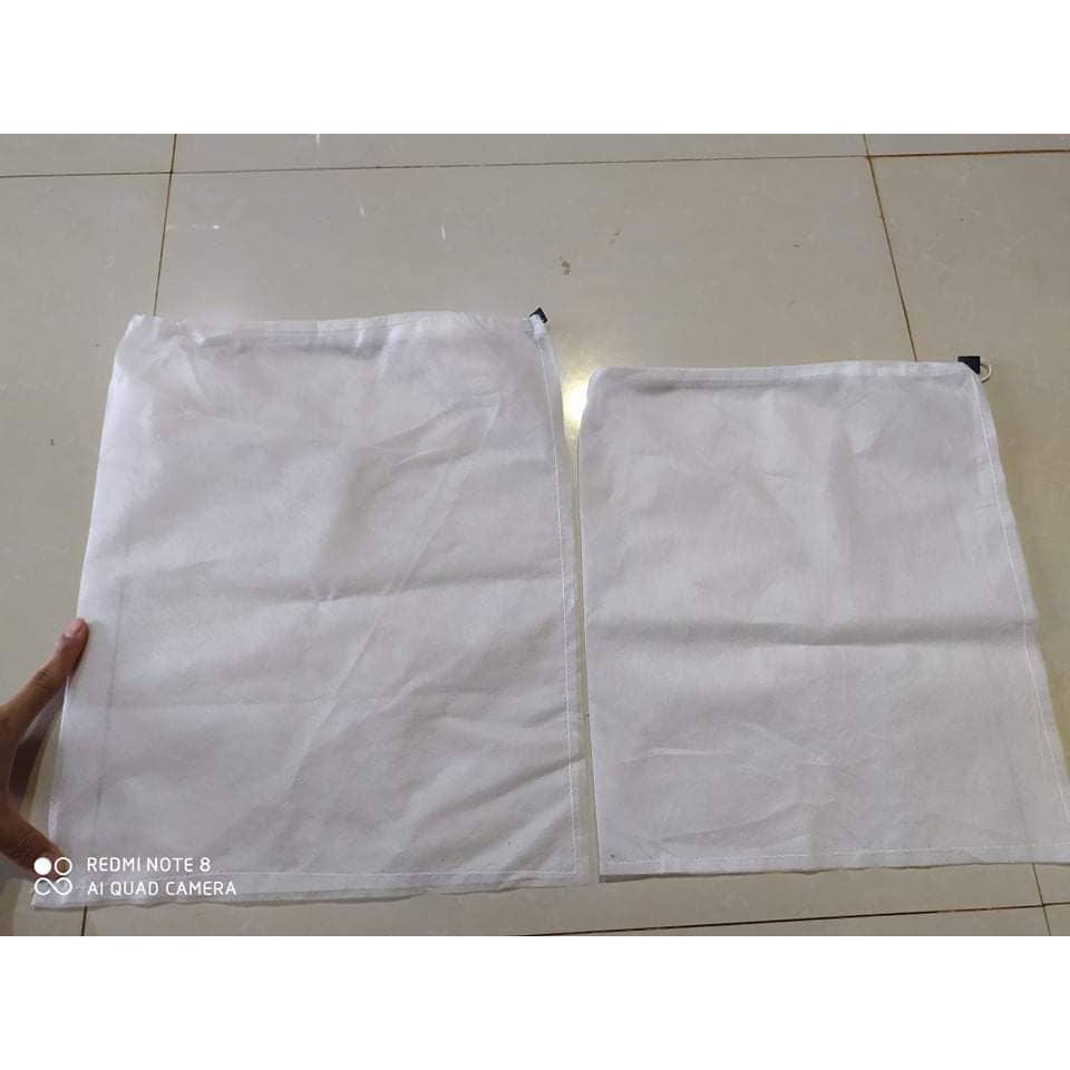 Túi Bọc  Bưởi, Dưa Lưới ,. kích thước 30x35cm, chất liệu bằng vải không dệt.Chống Sâu Bệnh Hiệu Quả