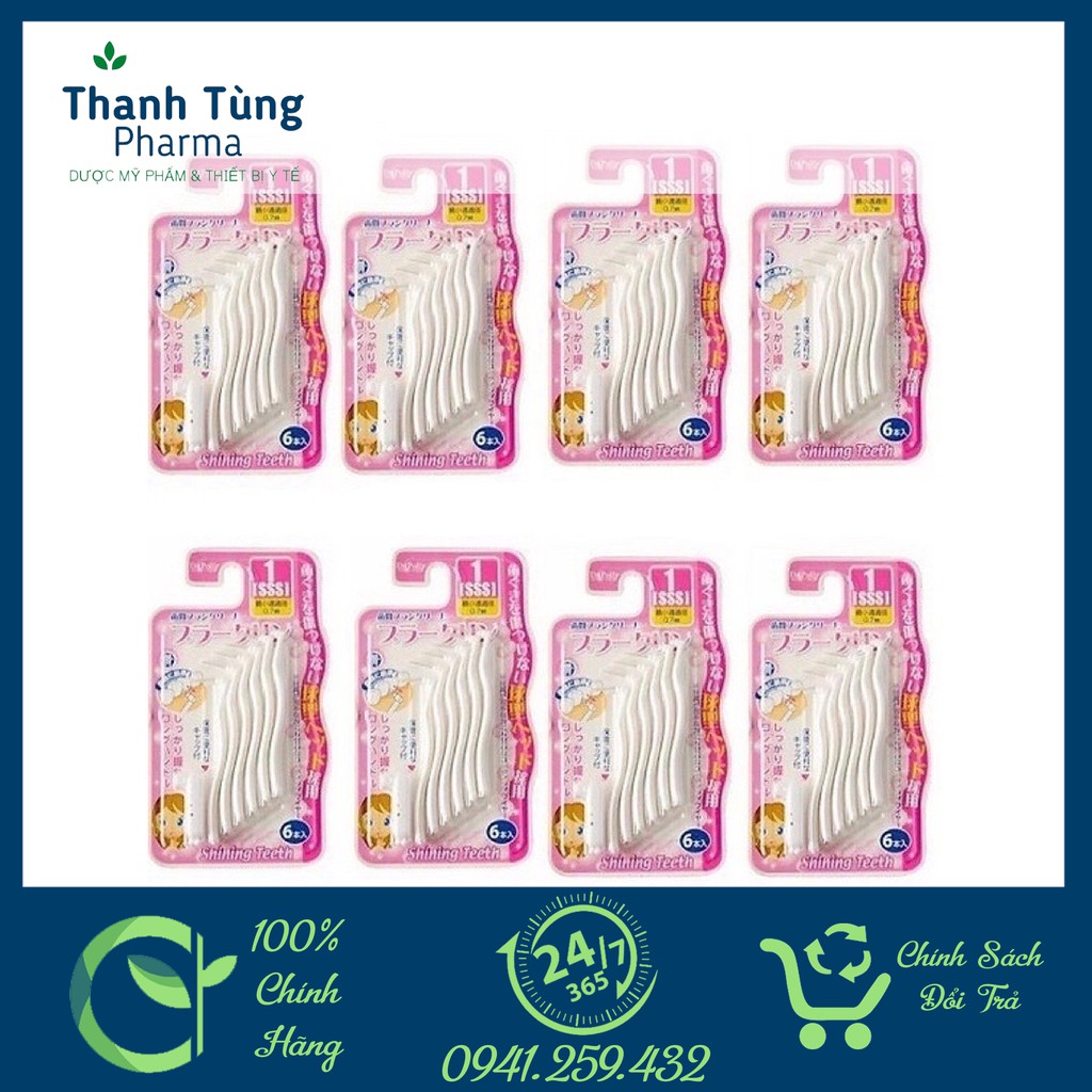 Bàn Chải Kẽ Răng Nhật Chữ L Chuyên Dùng Cho Người Chỉnh Nha Dr Polir Cao Cấp