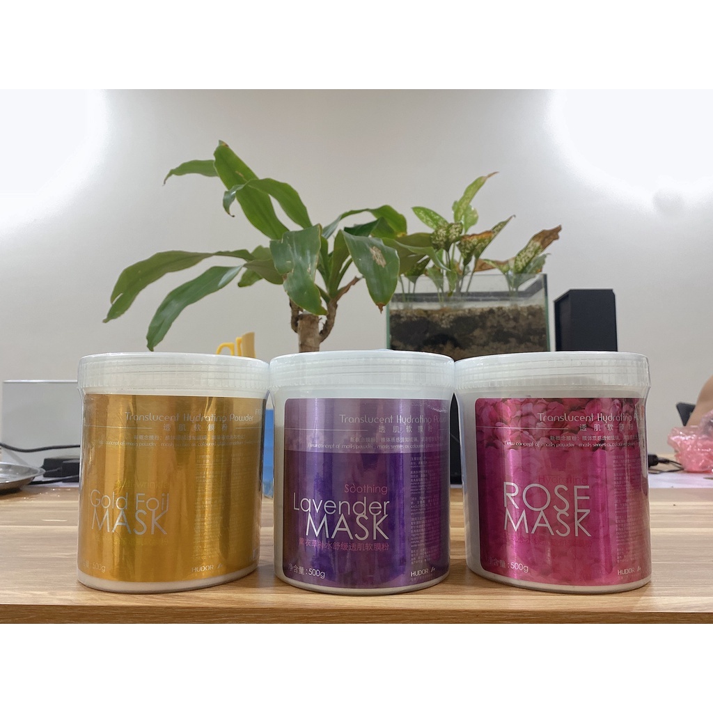 Bộ Ba Bột - Mặt Nạ Colagen Spa - TMV - Hoa Hồng - Vàng Xâm - Lavender