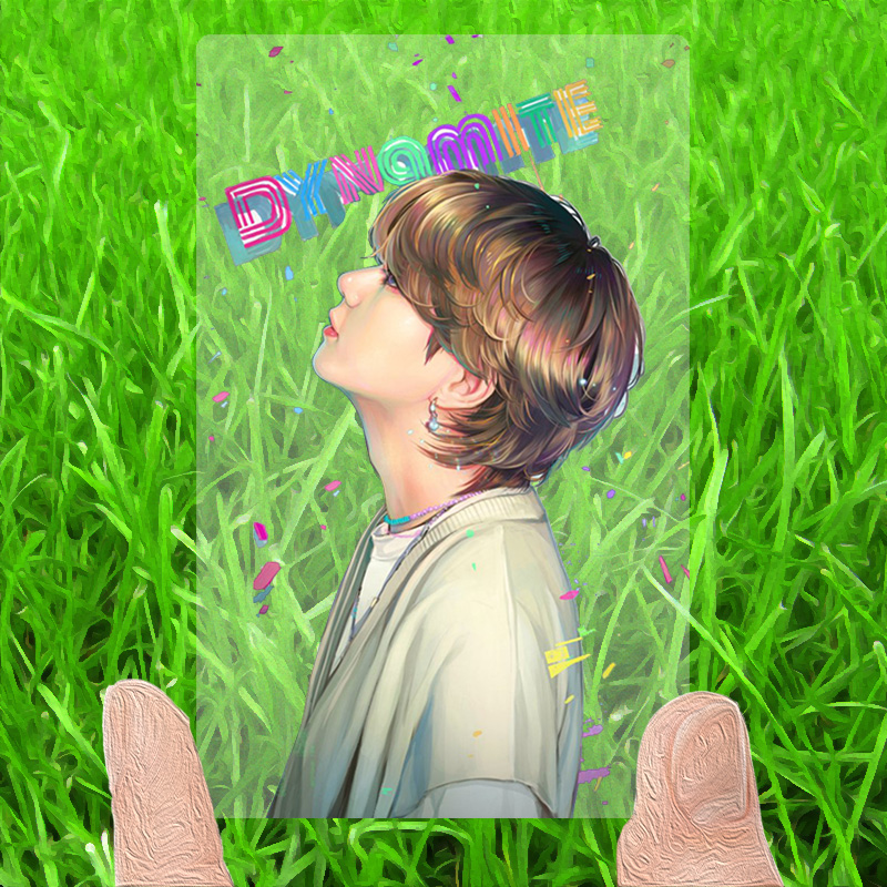 Thẻ Ảnh Sưu Tầm Cho Fan Của Kpop Bts Dynat Fanart