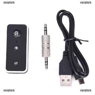 Wireless Bluetooth 5.0 Receiver Handsfree 3.5mm AUX Audio Home Car Adapter New
