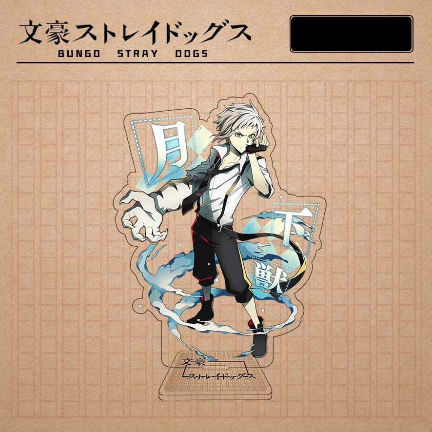 Mô hình Standee Acrylic Mica anime Bungo Stray Dogs