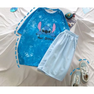 Set bộ ngố loang màu