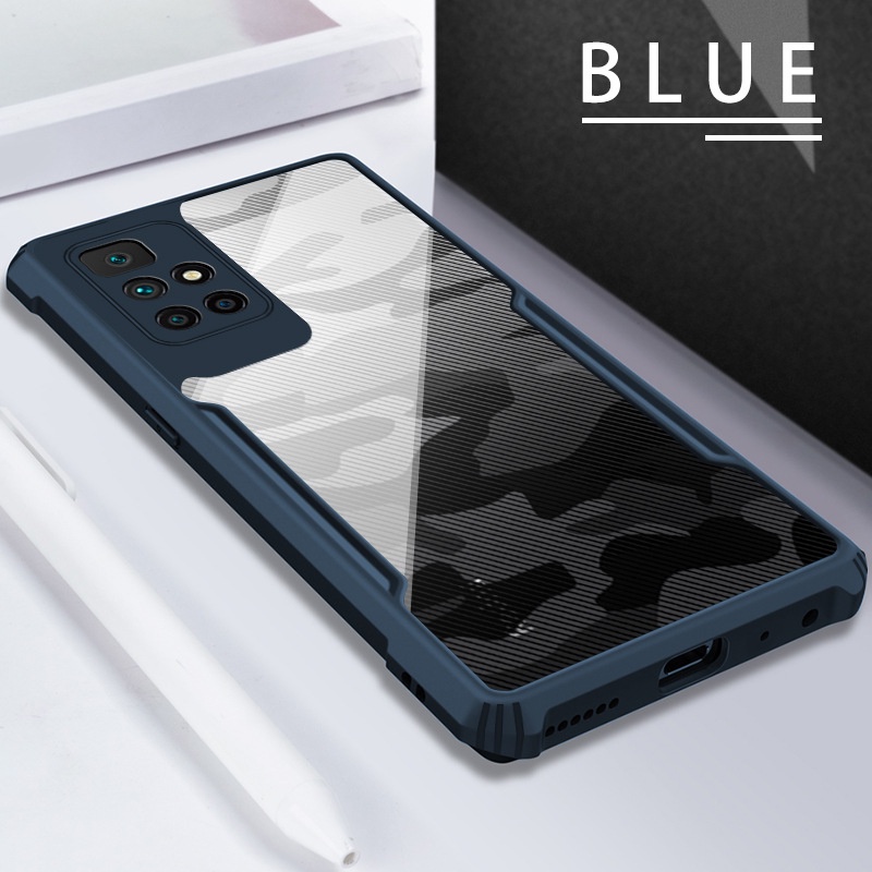 Hàng Mới Về Ốp Điện Thoại TPU Mềm Trong Suốt Họa Tiết Rằn Ri Cho Xiaomi Redmi 10 Prime Note 9S Note 9 Pro MAX