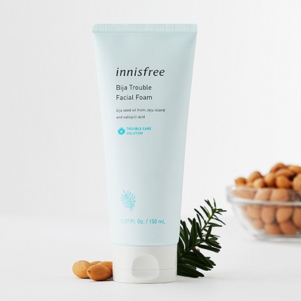 Sữa Rửa Mặt Innisfree Bija Trouble Facial Foam 150 mL