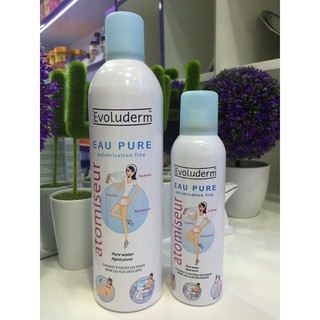 Xịt Khoáng Cung Cấp Ẩm Làm Dịu Da  Evoluderm Hàng Chính Hãng( 150ML & 400ML)