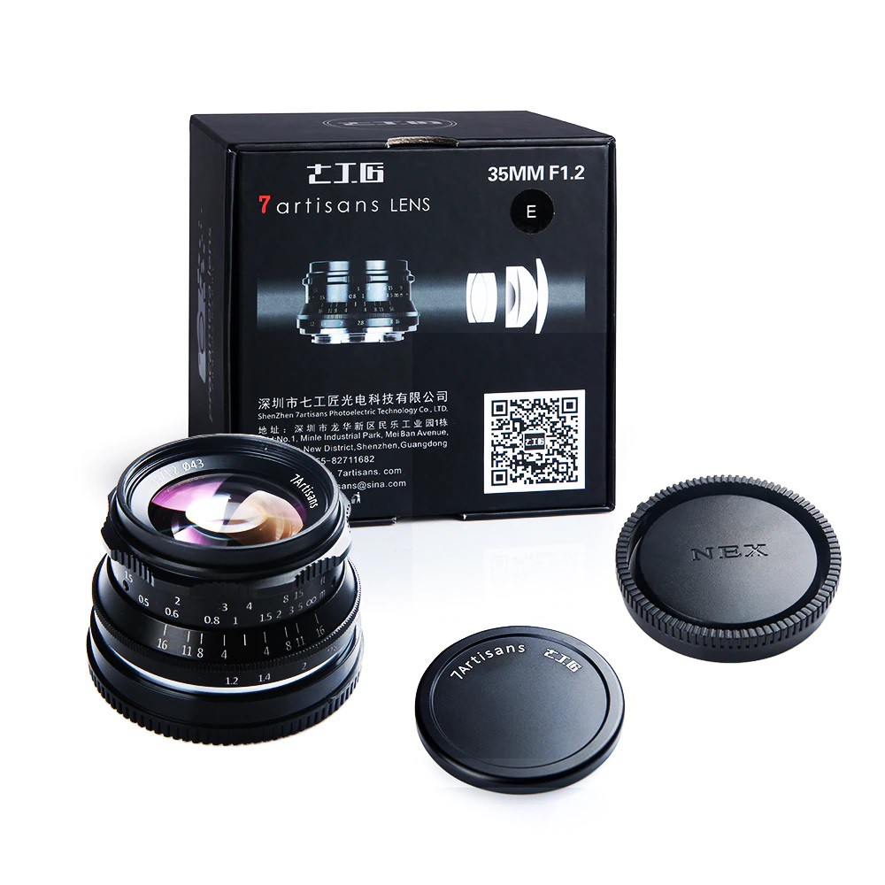 ỐNG KÍNH 7ARTISANS 35MM F1.2 CHO SONY NGÀM E