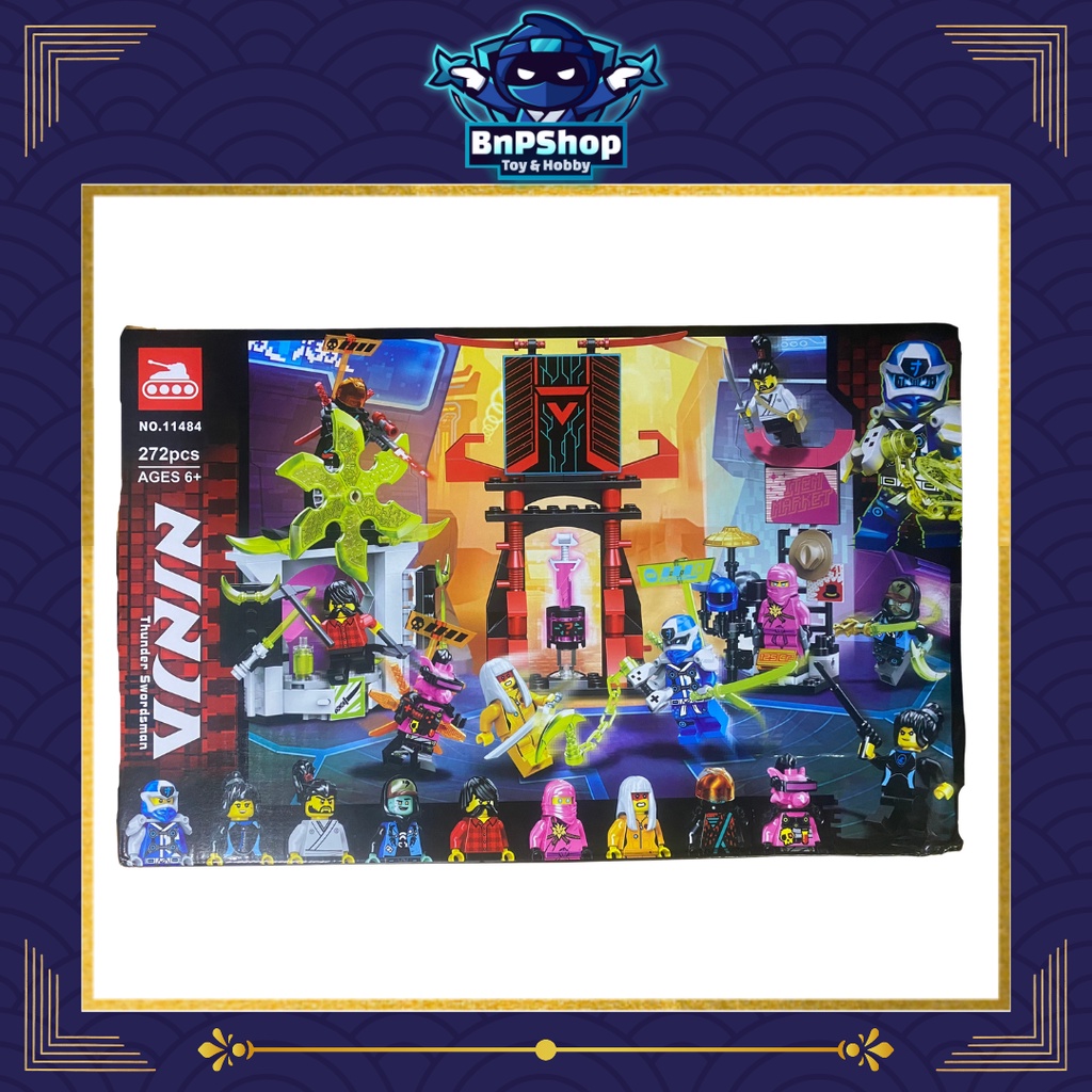[NINJAGO] LARI NO. 11484 | NINJAGO SEASON 12  - Hãng Lari (không kèm mini)