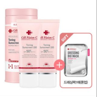 Kem chống nắng cell fusion c toning suncreen 100 spf 50+, pa++++