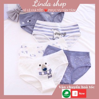 Quần Lót cotton hoạ tiết dễ thương