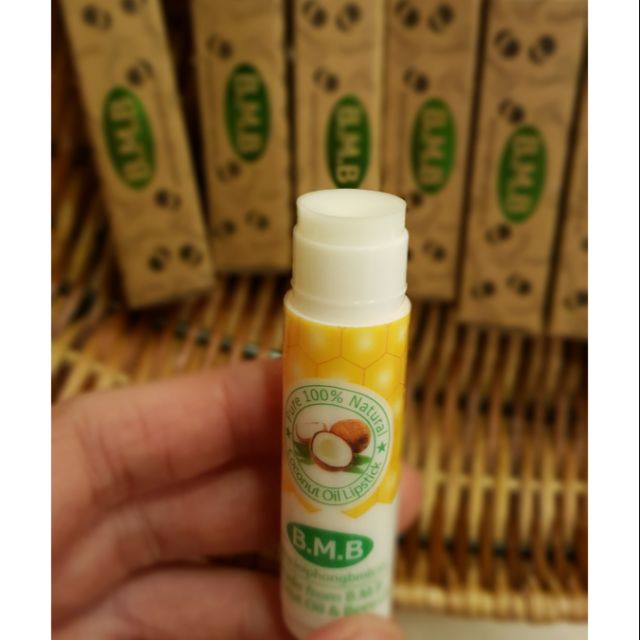 SON DƯỠNG MÔI DỪA SÁP ONG BMB [no box]