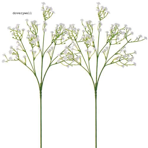 Hoa baby nhân tạo bằng vải lụa dùng trong trang trí tiệc cưới