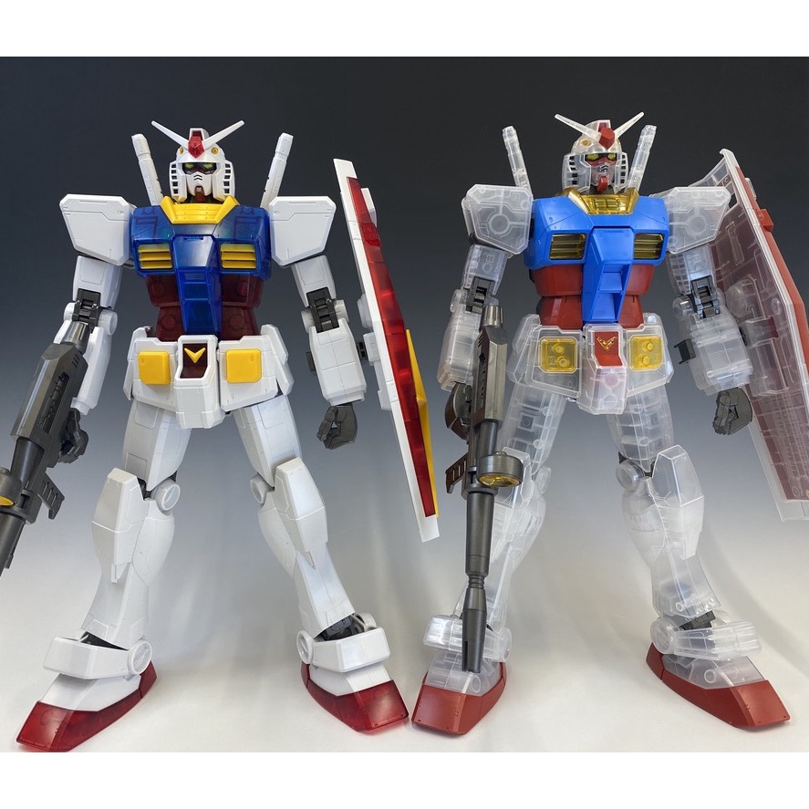 Mô hình lắp ráp Gunpla  Mega Size Model Gundam 1/48 RX 78-2 Solid Clear Reverse Last One BANDAI Gundam Bandai Japan