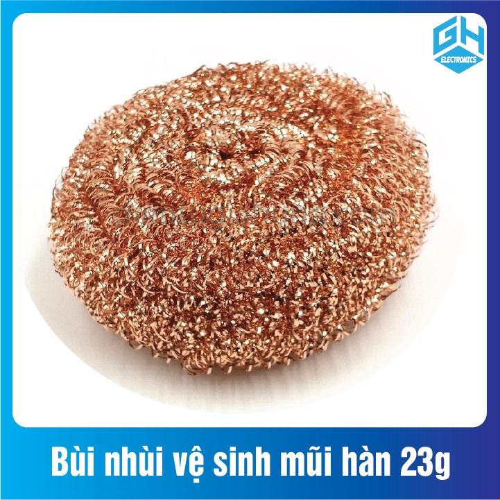 {1 Cái)Bùi Nhùi Đồng Đỏ Dùng Vệ Sinh Đầu Mũi Hàn loại 23g và 17g