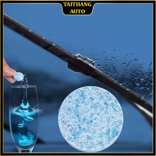 Combo 15 viên sủi rửa kính ô tô , siêu tiện lợi , tiết kiệm ,  làm sạch mọi vết bẩn trên kính lái
