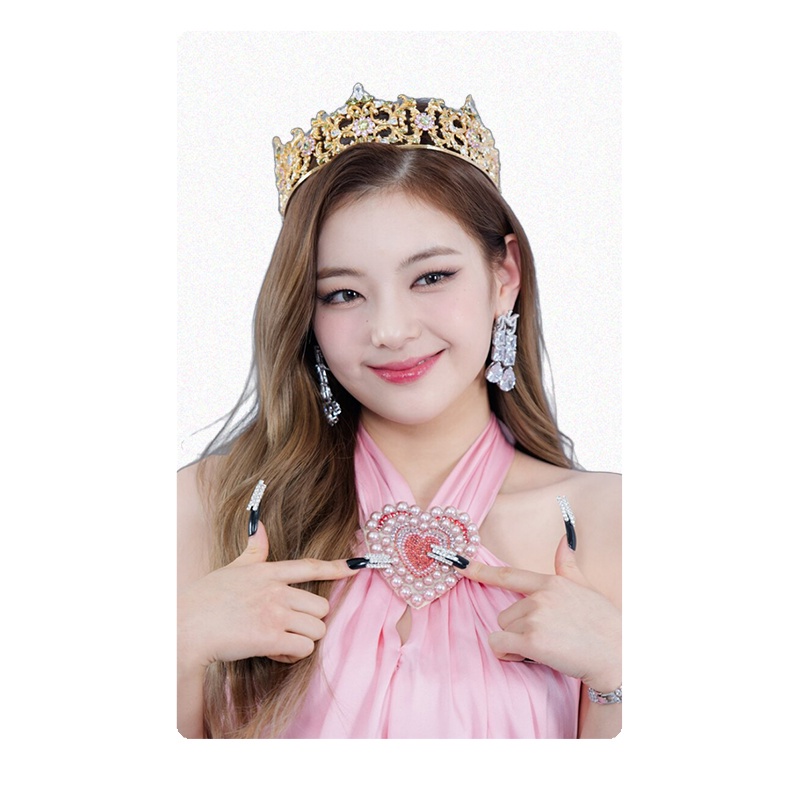 ITZY Album CHECKMATE Transparent Card Yeji Ryujin Photocard