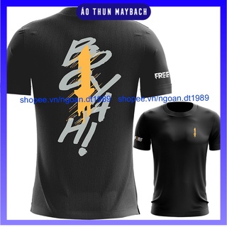 Áo Booyah [Hot Trend] Free Fire - Áo FF Màu Đen Cực Chất