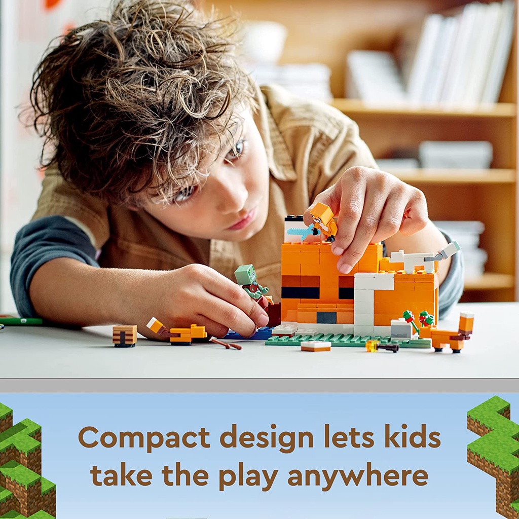 Đồ chơi LEGO Minecraft Nhà Cáo 21178-193 chi tiết