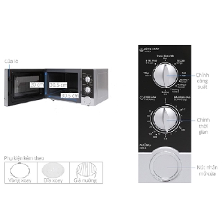 Lò vi sóng Sharp R-G302VN-S 23 lít