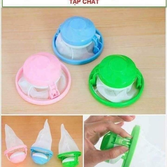Phao lọc rác bẩn máy giặt giao màu ngẫu nhiên combo 2 chiếc