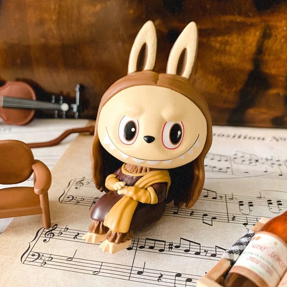 ❤sản phẩm chính thức❤ LABUBU Elf Art POPMART Hộp mù Quà tặng Con búp bê Người mẫu Đồ chơi